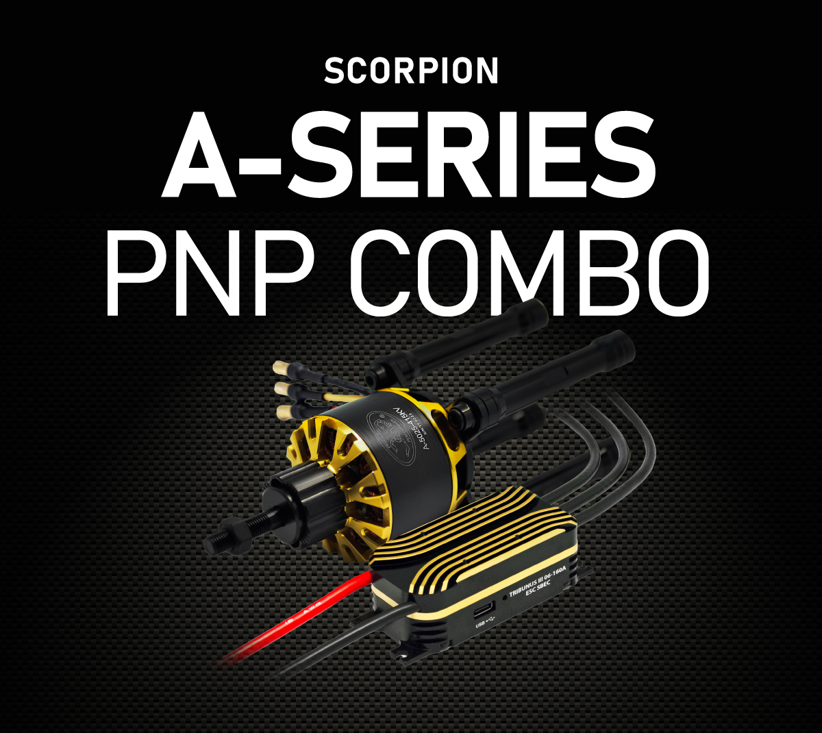 Scorpion A-5025 PNP Combo (6s / 30cc-35cc /3441w) features